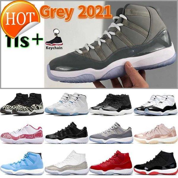 

baksetball shoes sports sneakers cool grey animal instinct bred concord low legend blue infrared 11 11s 45 pantone men women, Black