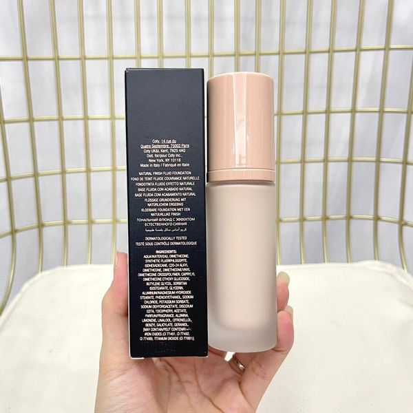 

foundation cream new natural finish fluid foundation 30ml fluide de beaute fini naturel made in italy fast ship