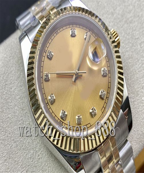 

bp maker mens watch cal.3235 movement 41mm datejust 126300 president sapphire 904l steel watches mechanical automatic men's wristwatche, Slivery;brown