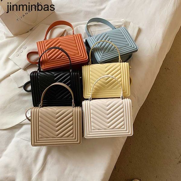 

tote bag factory wholesale and retail solid color small square women's 2023 new korean version fashionable simple msenger ribbed ocean