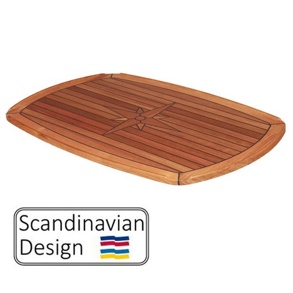 

boat barrel shape teak table 17.7x23.6/19.7x27.5/24x37 inch marine yacht rv