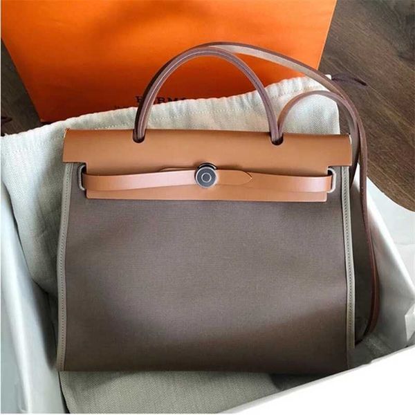 

designer kellies handbags herme canvas bag fashion trend one shoulder slant cross portable commuting travel shopping practical leather