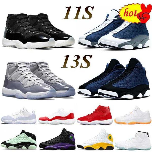 

basketball shoes womens trainers sneakers navy gum court purple brave blue men 11s concord 45bred space jam 13s mens 5 .5 -13, Black