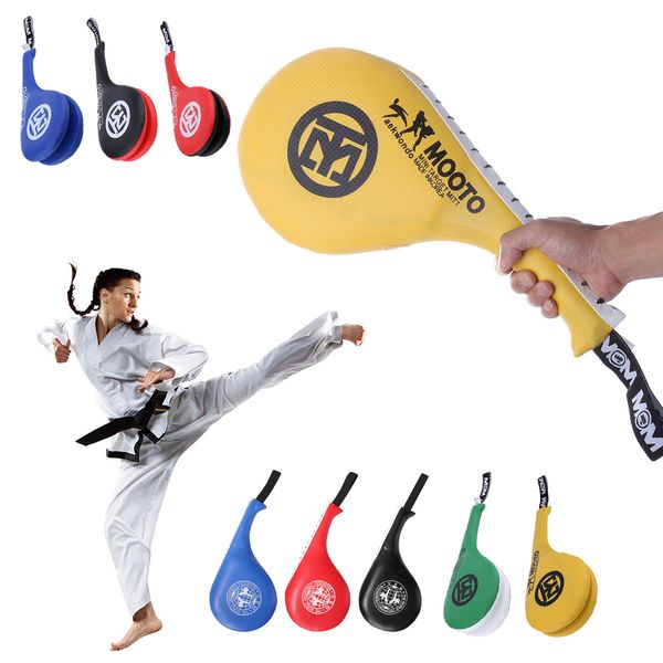 

sand bag taekwondo boxing pads equipment karate punch pu rebound sponge double kick kids pad boxer training 221130