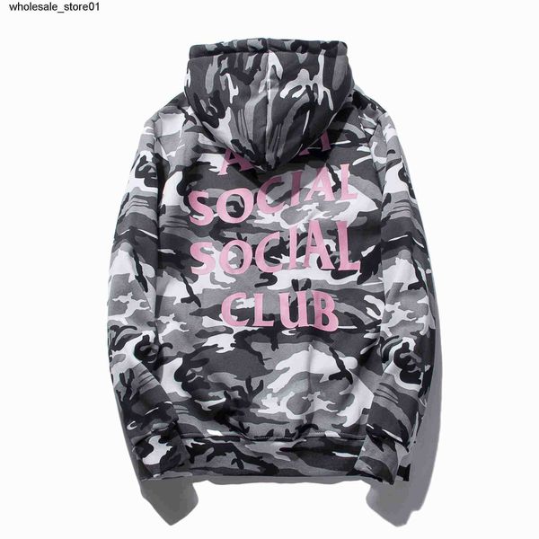 

men's hoodies designer sweatshirts new fashion asscs series basic letter printing plush student couple men's sweater streetwear ho, Black