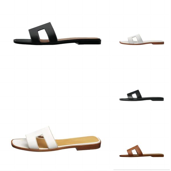

designer slippers men women slides summer cool beach luxury slide platform shoes fashion floral leather sandals, Black