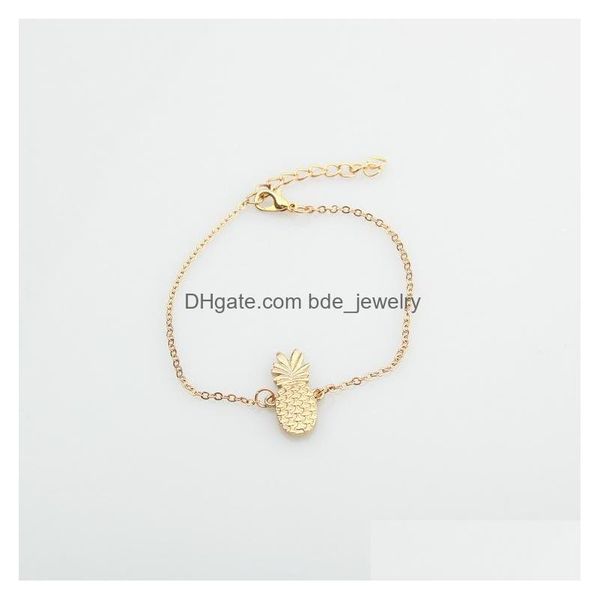 

anklets fashion jewelry lovely pineapple fruit anklets bracelet foot ornaments bracelets drop delivery dhzjl, Red;blue