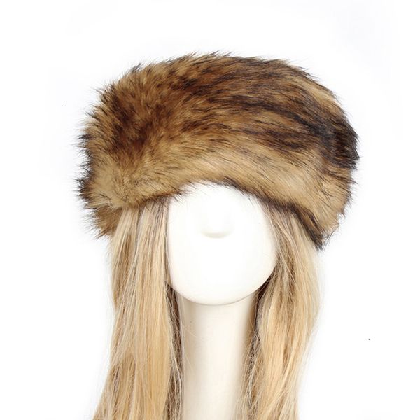 

trapper hat winter faux fur warm soft fluffy female cap luxurious quality rabbit bomber for girls 221129, Blue;gray