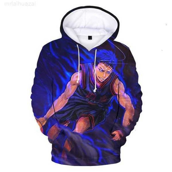 

men's hoodies sweatshirts anime kuroko no basket basuke cosplay costume seirin school uniform tetsuya kagami taiga 3d sweatshirtsm0mr, Black