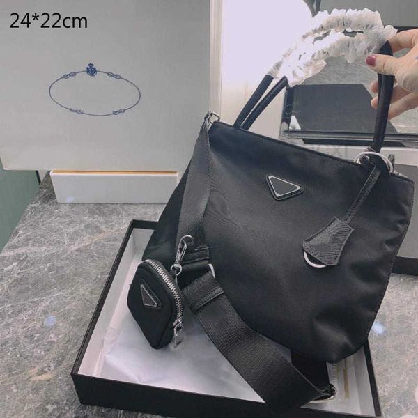 

designer large luxury women handbags purses designers crossbody shoulder bags 2-piece black totes brand handbag wallets nylon umxj