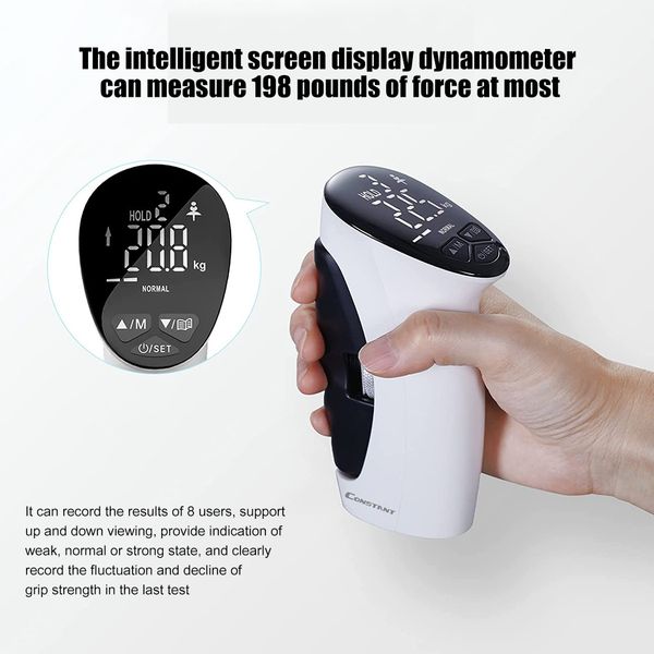 

hand grips strength trainer tester exerciser dynamometer digital electronic 221130