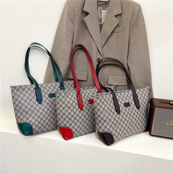 

design bag factory wholesale and retail autumn winter new women's fashion shoulder bag hand letter big wind tote large capacity