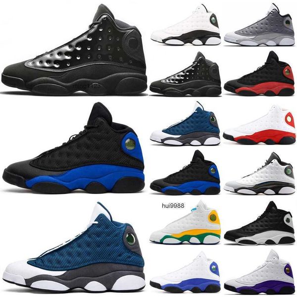 

2023 red flint 13s men basketball shoes 13 mens starfish court purple black hyper royal obsidian powder blue lucky gre og designer shoes