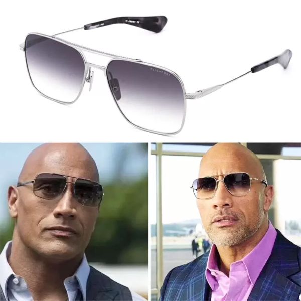 

fashion designer sunglasses for men women eyewear fashion dita flight seven dts111 collection new design classic metal frame squar9299179, White;black
