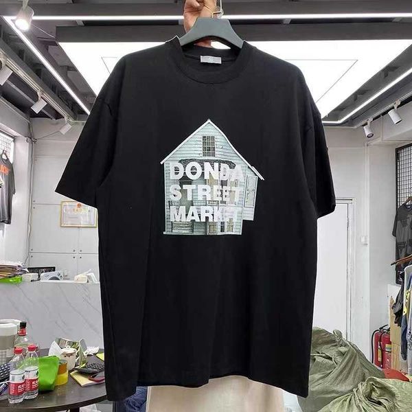 

men's t-shirts street monogrammed casual short-sleeved t-shirt guy t221130, White;black