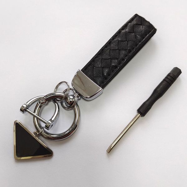 

classic exquisite luxury bag parts designer keychain lanyard gold black metal small widget 2022