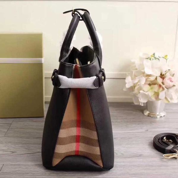 

women handbag hand bag graceful totes shoulder crossbody bags large capacity genuine leather tartan cotton patchwork color detchab