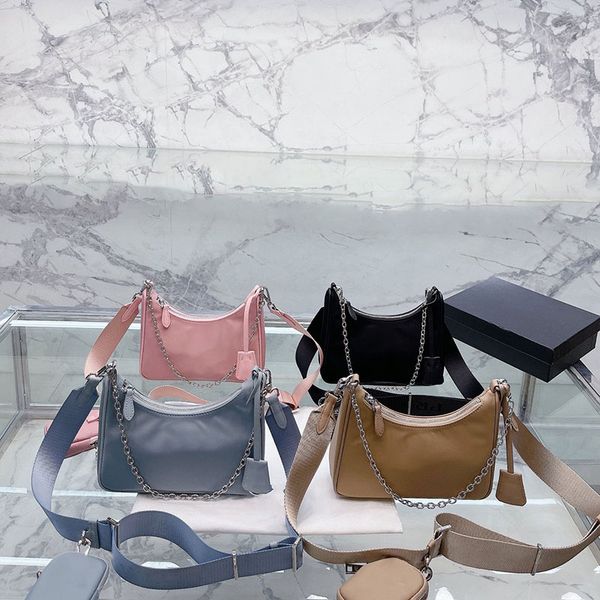 

re-edition 2005 re-nylon shoulder bags underarm bags crossbody women wallets handbag in 4 colors with comfortable fabric