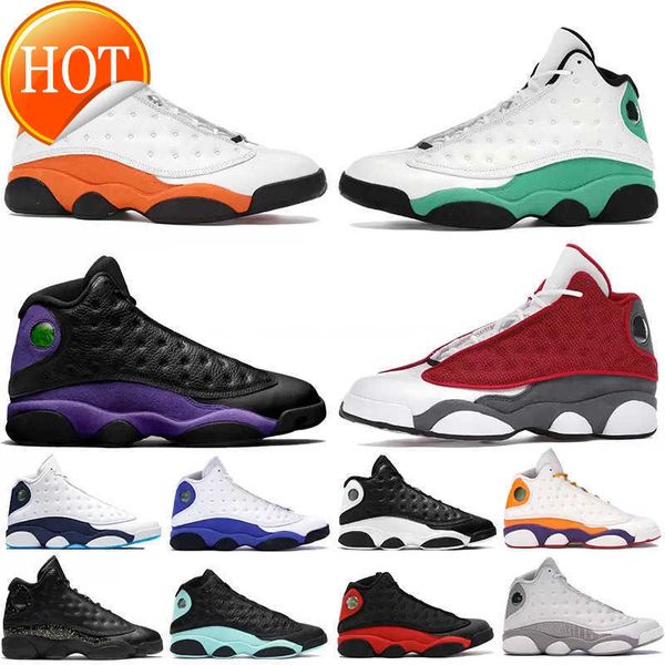 

mag basketball shoes jumpman 13 mens basketball shoes 13s bred gym red flint grey starfish black island green sneakers class of playground