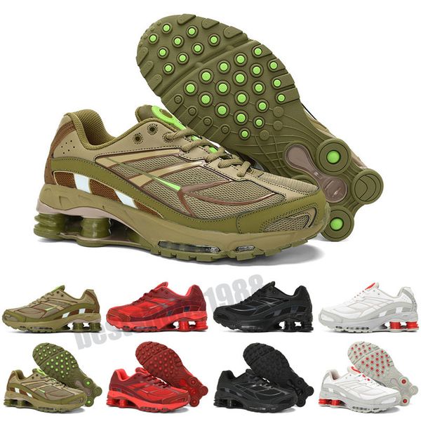 

mens sp shox ride 2 running shoes shoxs tl triple white black speed red medium olive silver gold navy green outdoor mesh tennis jogging snea
