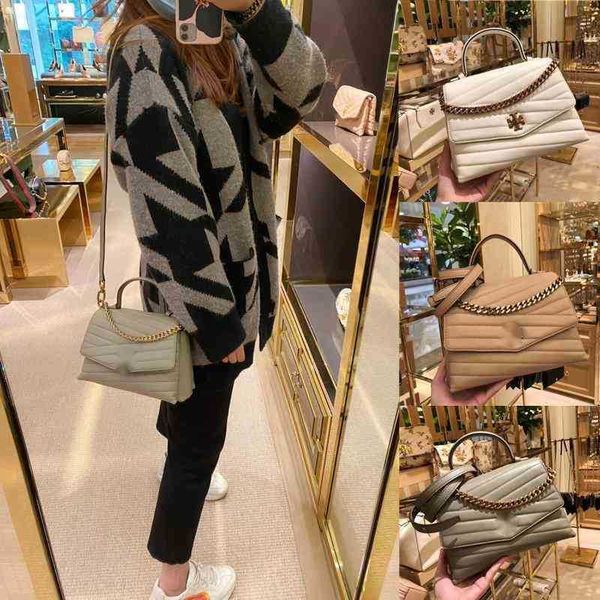 

designer luxury women bag tory handbag tb fashion inclined shoulder bags versatile purses tories burchs totes large capacity saddle coal wal