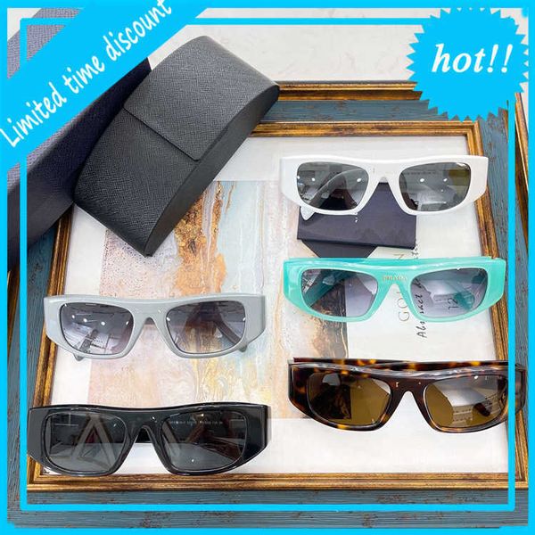 

luxury designer sunglasses p's board fashionable cat's eye female trendy ins same style personality small frame male spr20w, White;black