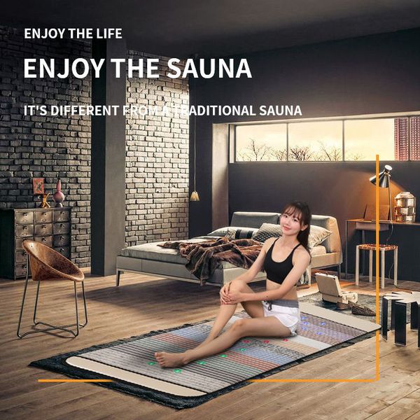 

health gadgets infrared 850 mat tourmaline stone heating mattress