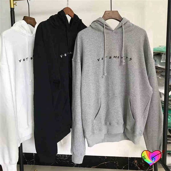 

men's hoodies sweatshirts designer vtm men women embroidered fashion streetwear hoodie, Black