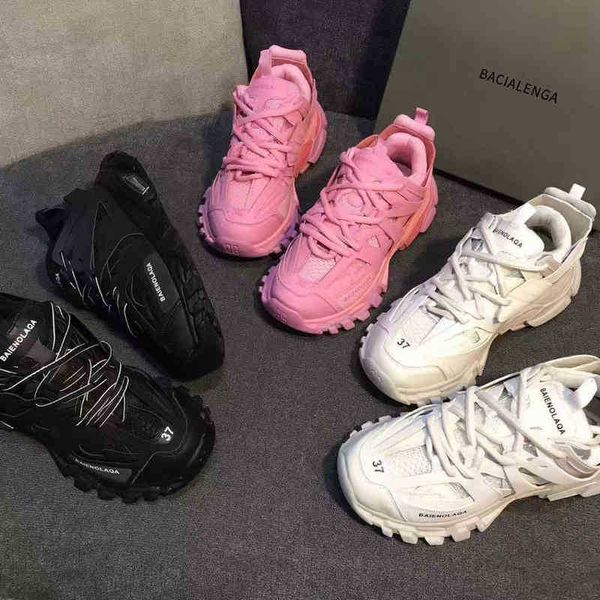 

designer shoes trendy balencigass roller skates paris 2022 ins third generation black women's autumn family thick