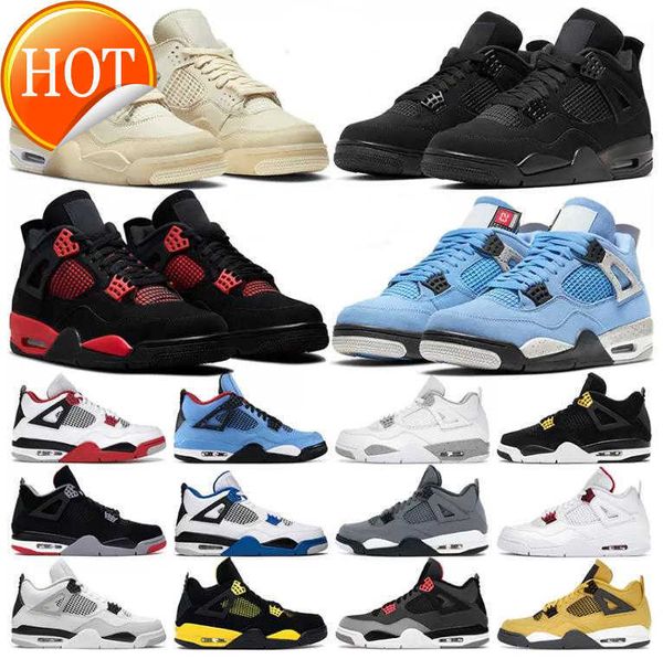 

mag basketball shoes 2022 university blue jumpman 4 4s mens basketball shoes white guava ice oreo sail noir metallic purple black cat bred