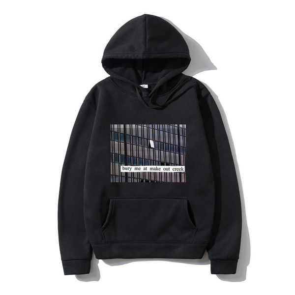 

men's hoodies sweatshirts mitski be the cowboy poster music album fashion office building print winter long sleeves loose woman hoodie, Black