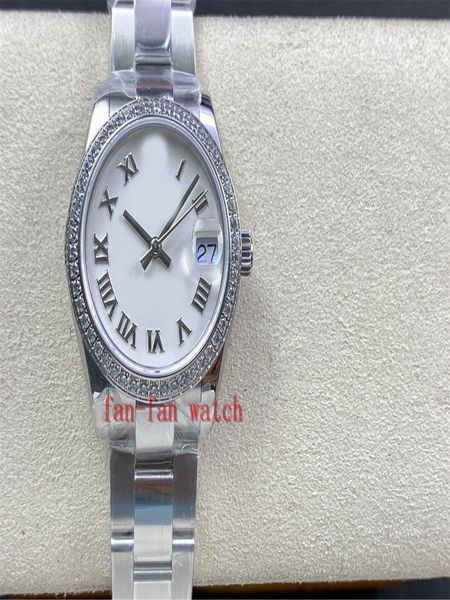 

wf maker watch factory super version cal.2236 movement 31mm 904 steel watches ceramic mechanical automatic lady wristwatches-52, Slivery;brown