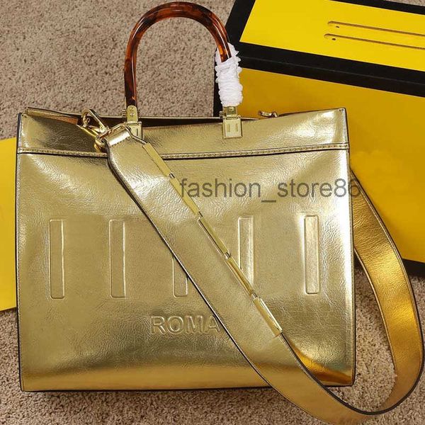 

designer handbag tote bags women crossbody bag genuine leather hawksbill handle removable shoulder strap fashion letters large capacity kvap
