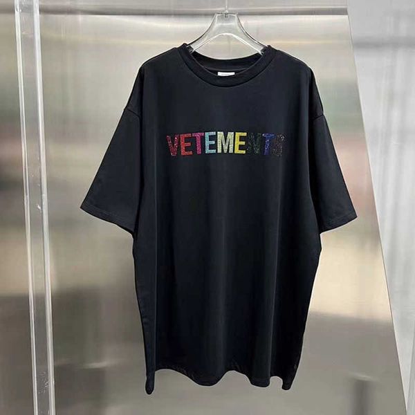 

men's t-shirts t shirt rhinestone cotton casual men women 1 1 oversized short sleeves t221130, White;black