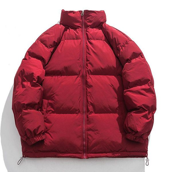 

mens jacket parka men women classic casual down coats outdoor feather winter doudoune homme coat outerwear detachable hat windproof and warm, Black