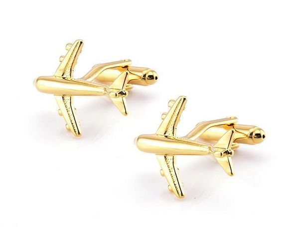 

cuff links 20pair lot classic plane links airplane design aircraft buttons studs men s gift jewelry accessory 221130, Silver