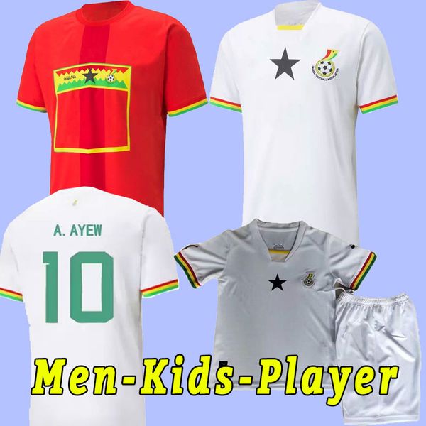 

ghana thomas soccer jersey 2022 2023 schlupp kudus j.ayew aidoo jr. ayew afena amartey djiku caleb ekuban samuel owusu football shirt fans p, Black;yellow