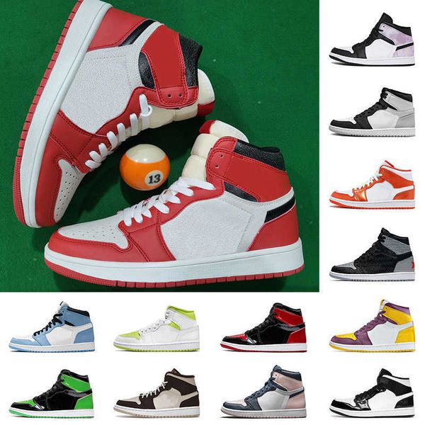 

shoes designer 1s j1s sneakers carbon fiber unc electro orange dutch green og 85 chicago reimagined size 47 jumpman 1 bred patent
