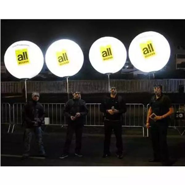 

advertising parade lighting inflatable led backpack planet balloon walking giant sphere for outdoor events 1mdia