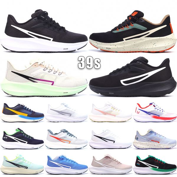 

men women pegasus 39 marathon running shoes designer white pure platinum obsidian yellow black anthracite barely volt unc outdoor sneakers s