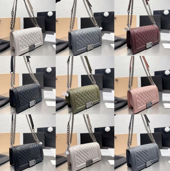 

designer classic cattlehide shoulder bags fashion rhombus lattice womens chain underarm bag metal buckle latch envelope bag luxury brand fli