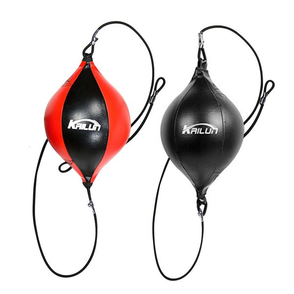 

punching balls quality design pu leather pear boxing bag reflex speed fitness training double end 221130
