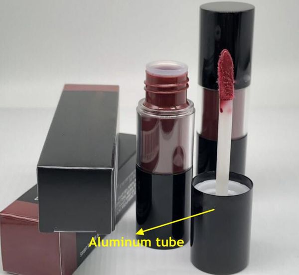 

waterproof lip gloss aluminum tube 106# liquid lipstick cherry color 8.5ml