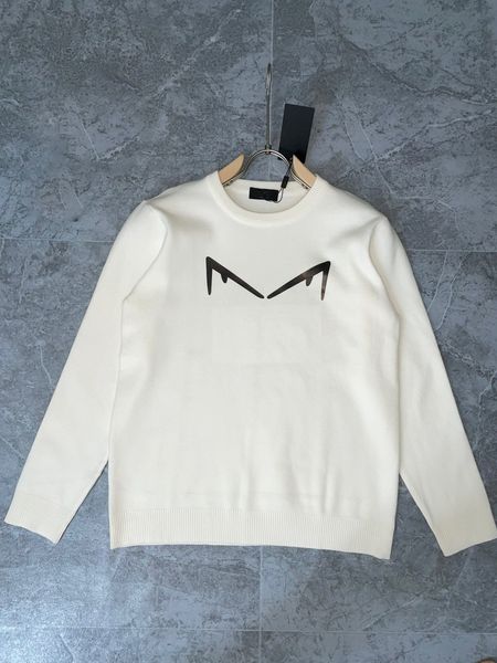 

designer sweater men cashmere sweaters letters pullover men luxury fashion high end business quality hoodie long sleeve active black sweatsh, White;black