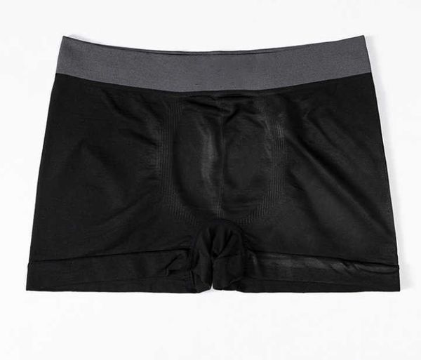 

mens underwear custom men boxer shorts spandex / polyester/cotton seamless underpants men's sports, Black;white