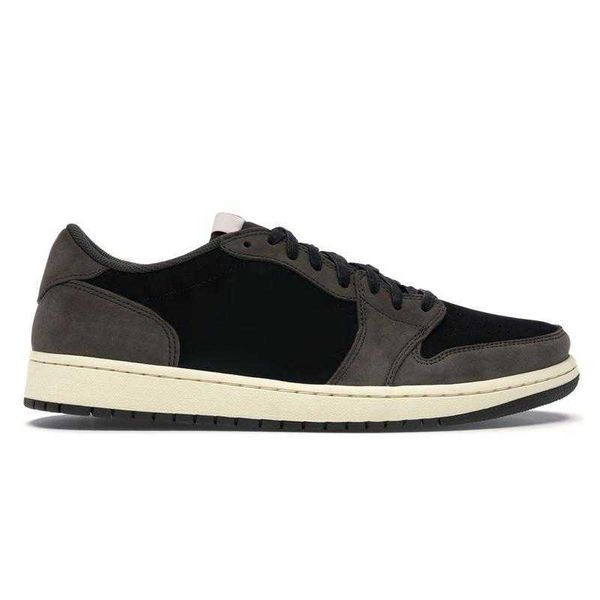 

basketball shoes jumpman 1s low men women reverse red mocha bred toe unc varsity shadow game royal mens trainers outdoor sneakers 36-45 jord, Black