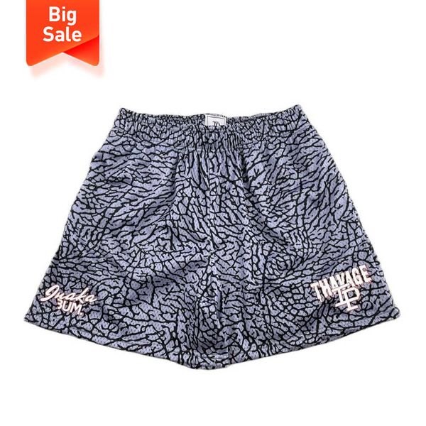 

men's shorts inaka power x thavage cbum gym mesh double t221129, White;black
