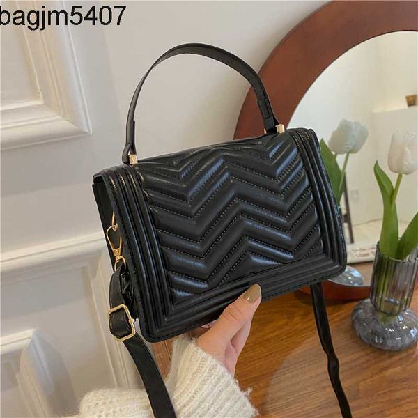 

design bag factory wholesale and retail bag women's one shoulder small square crossbody car sewing plaid fashion style versatile handba