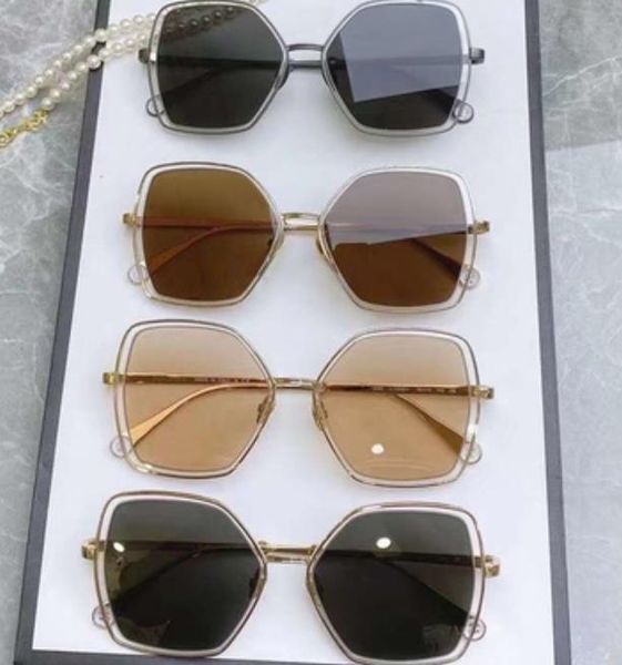 

sunglasses metal butterfly women with pearls chain cutout lenses, White;black