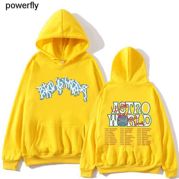 

men's hoodies designer sweatshirts travis hoodies fashion loose casual streetwear hoodies, Black
